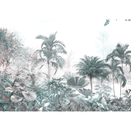 Panoramic Wallpaper - Wall Mural - Tropical Forest