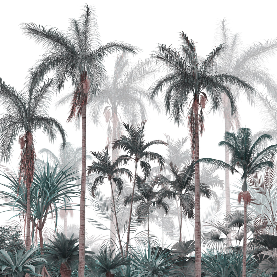 Panoramic Wallpaper - Wall Mural - Tropical Forest