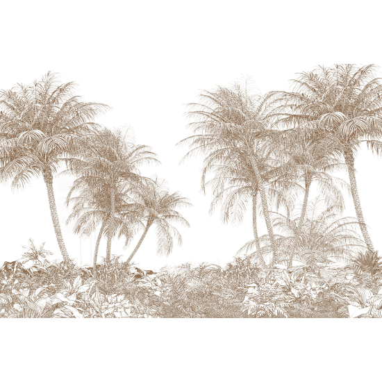 Panoramic Wallpaper - Wall Mural - Tropical Forest