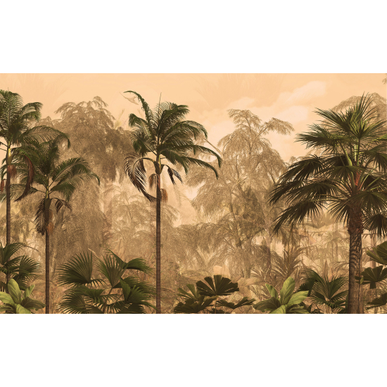 Panoramic Wallpaper - Wall Mural - Tropical Forest