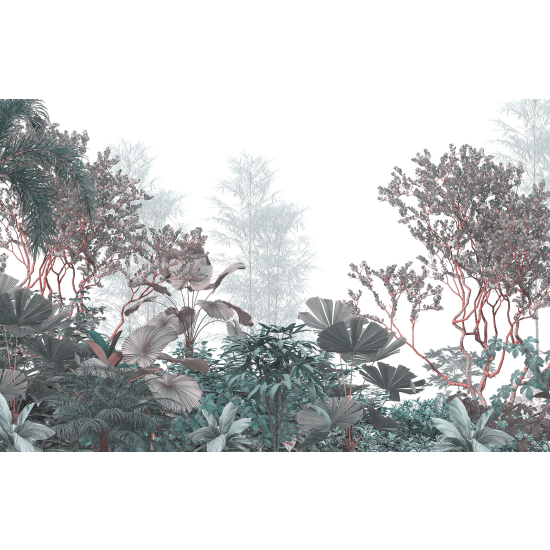 Panoramic Wallpaper - Wall Mural - Tropical Forest