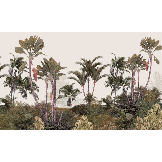 Panoramic Wallpaper - Wall Mural - Tropical Forest