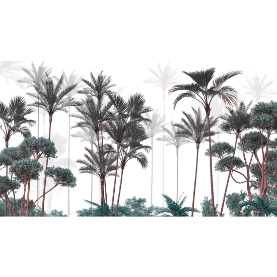 Panoramic Wallpaper - Wall Mural - Tropical Forest