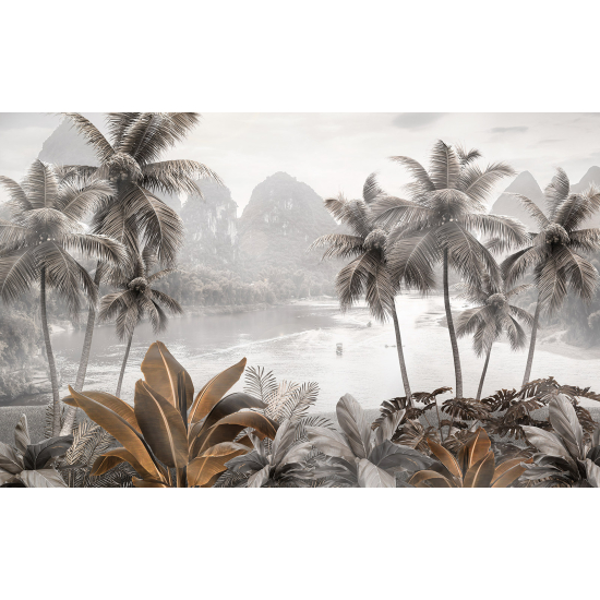 Panoramic Wallpaper - Wall Mural - Tropical Forest