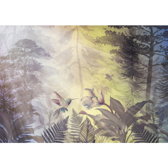 Panoramic Wallpaper - Wall Mural - Tropical Forest