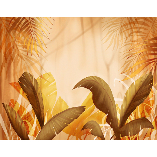 Panoramic Wallpaper - Wall Mural - Tropical Forest