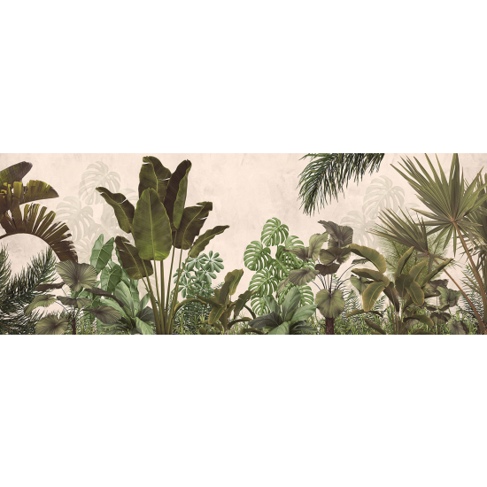 Panoramic Wallpaper - Wall Mural - Tropical Forest