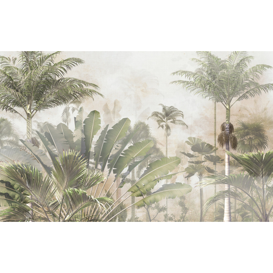 Panoramic Wallpaper - Wall Mural - Tropical Forest