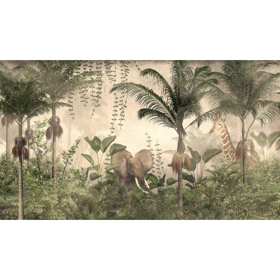 Panoramic Wallpaper - Wall Mural - Tropical Forest