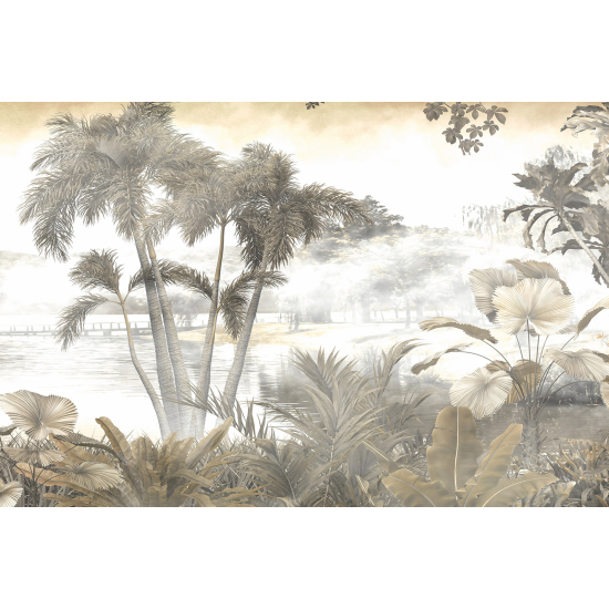 Panoramic Wallpaper - Wall Mural - Tropical Forest