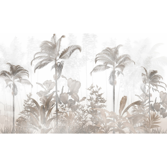 Panoramic Wallpaper - Wall Mural - Tropical forest