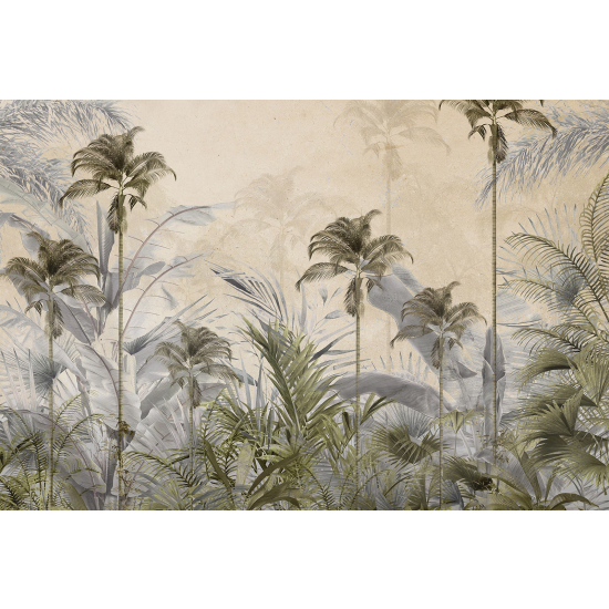 Panoramic Wallpaper - Wall Mural - Tropical Forest