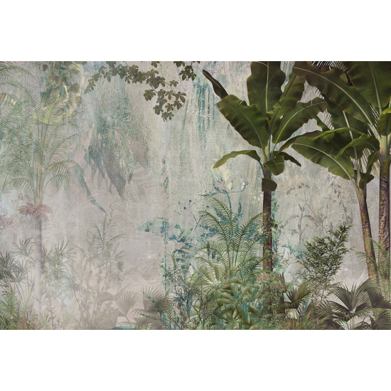 Panoramic Wallpaper - Wall Mural - Tropical Forest