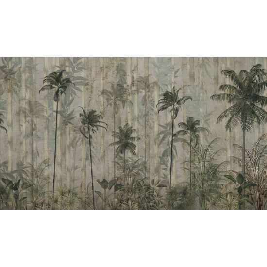 Panoramic Wallpaper - Wall Mural - Tropical Forest