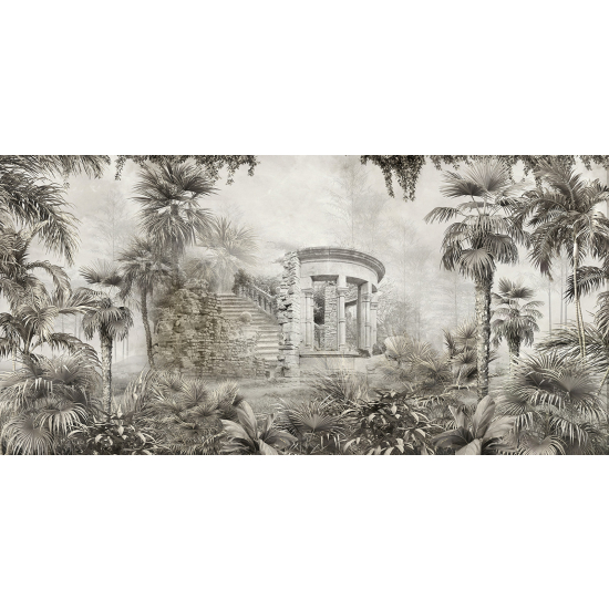 Panoramic Wallpaper - Wall Mural - Tropical Forest