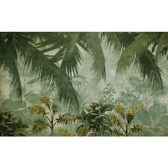 Panoramic Wallpaper - Wall Mural - Tropical Forest