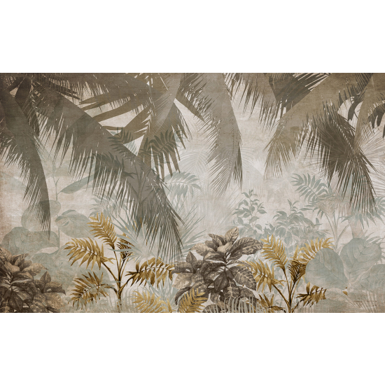 Panoramic Wallpaper - Wall Mural - Tropical Forest