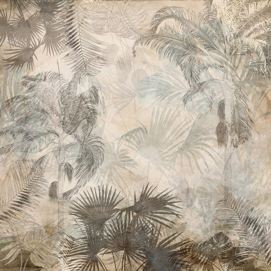 Panoramic Wallpaper - Wall Mural - Tropical Forest