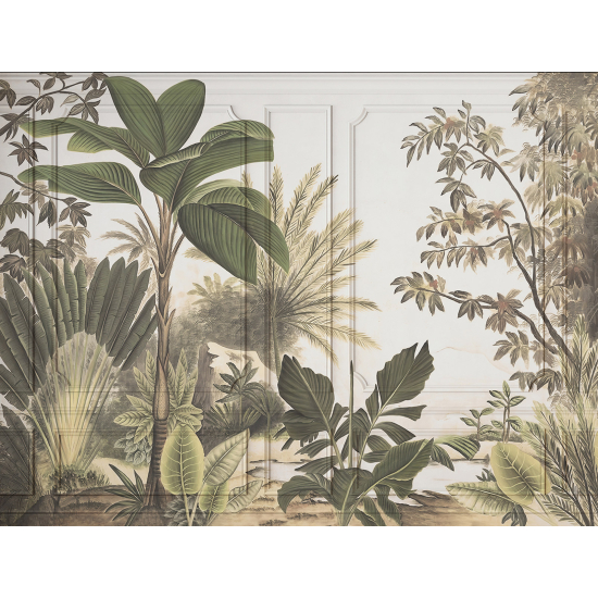 Panoramic Wallpaper - Wall Mural - Tropical Forest