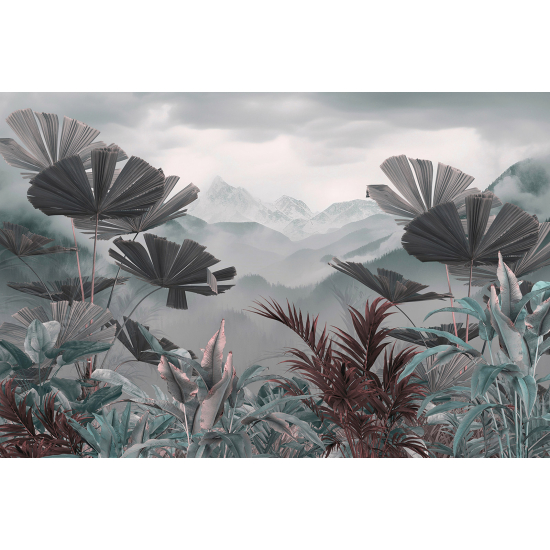 Panoramic Wallpaper - Wall Mural - Tropical Forest