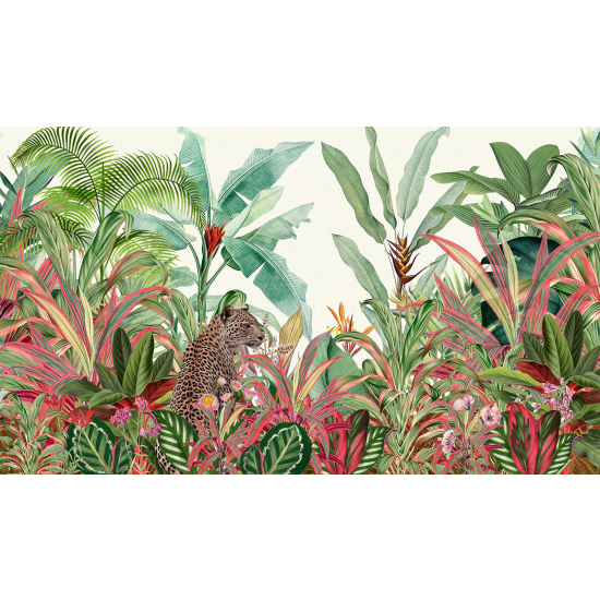 Panoramic Wallpaper - Wall Mural - Tropical Forest