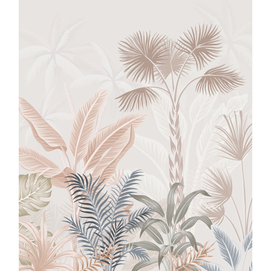 Panoramic Wallpaper - Wall Mural - Tropical Forest