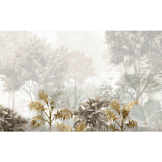 Panoramic Wallpaper - Wall Mural - Tropical Forest