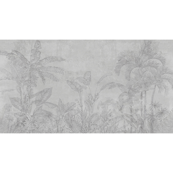 Panoramic Wallpaper - Wall Mural - Tropical Forest