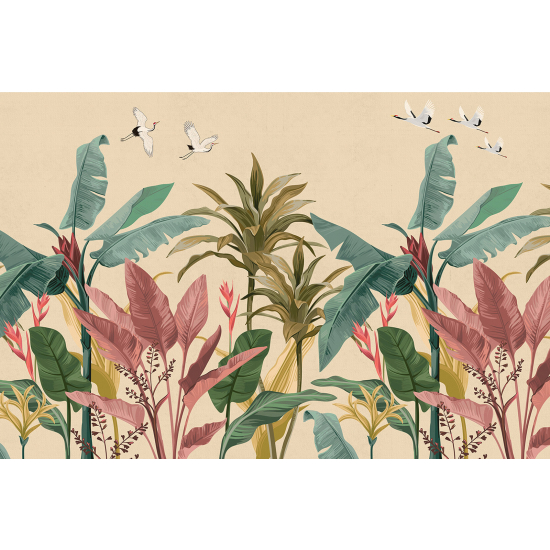 Panoramic Wallpaper - Wall Mural - Tropical Forest