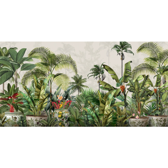 Panoramic Wallpaper - Wall Mural - Tropical Forest