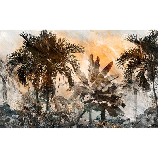 Panoramic Wallpaper - Wall Mural - Tropical Forest