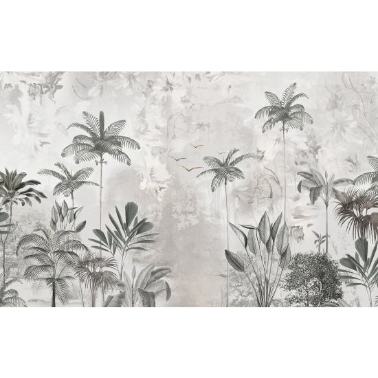 Panoramic Wallpaper - Wall Mural - Tropical Forest