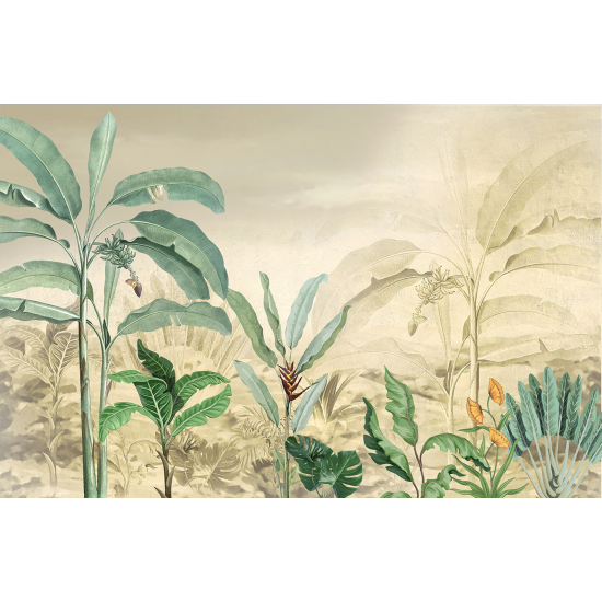 Panoramic Wallpaper - Wall Mural - Tropical Forest