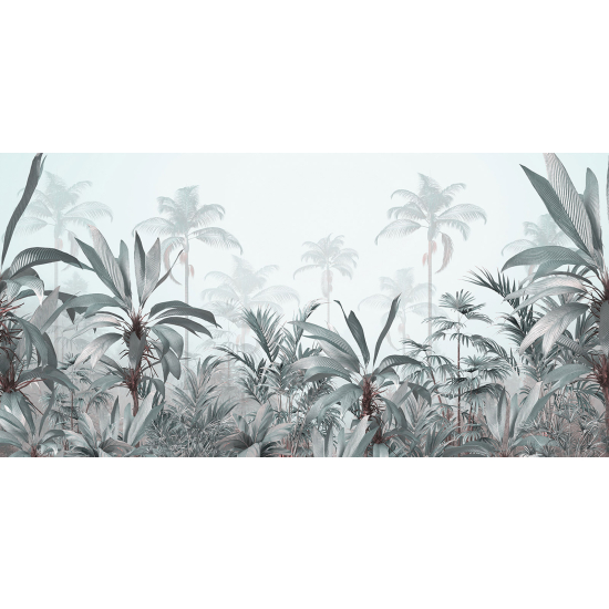 Panoramic Wallpaper - Wall Mural - Tropical Forest