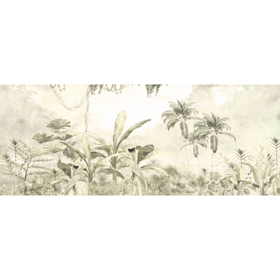 Panoramic Wallpaper - Wall Mural - Tropical Forest