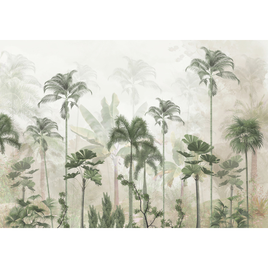 Panoramic Wallpaper - Wall Mural - Tropical Forest