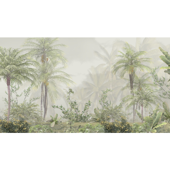 Panoramic Wallpaper - Wall Mural - Tropical Forest