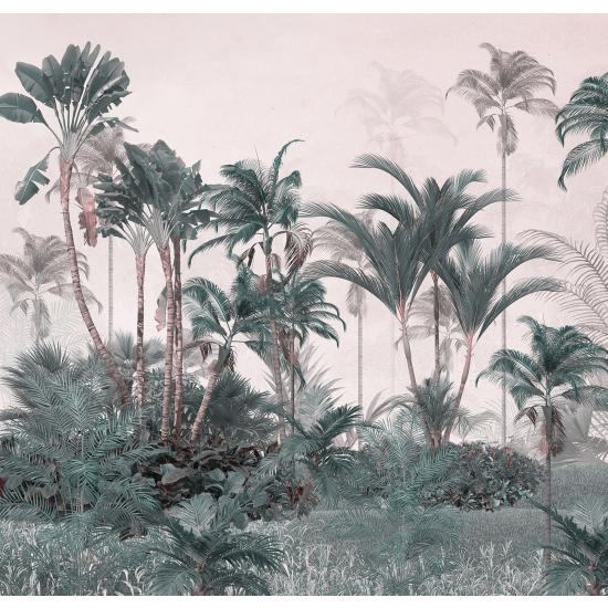 Panoramic Wallpaper - Wall Mural - Tropical Forest