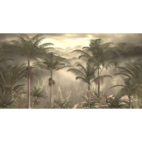 Panoramic Wallpaper - Wall Mural - Tropical Forest