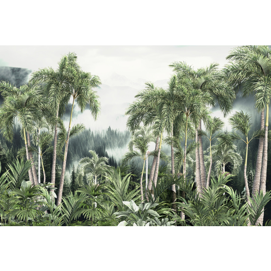 Panoramic Wallpaper - Wall Mural - Tropical Forest