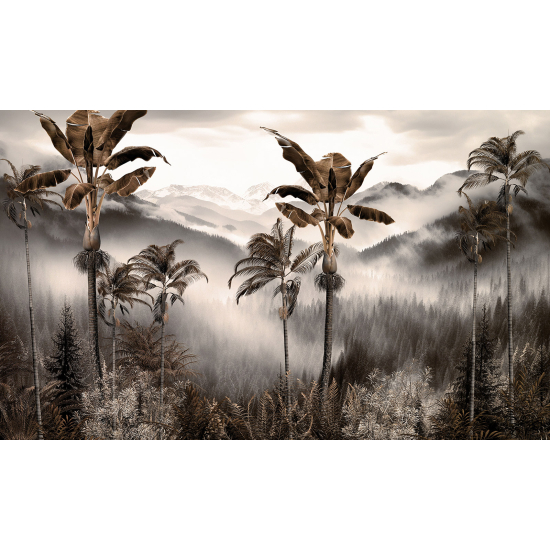 Panoramic Wallpaper - Wall Mural - Tropical Forest