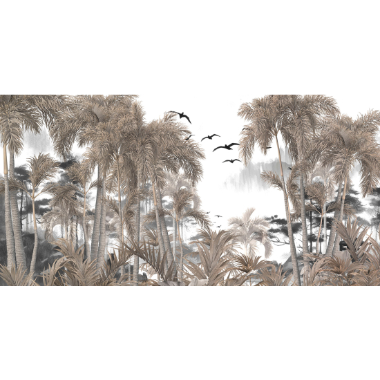 Panoramic Wallpaper - Wall Mural - Tropical Forest