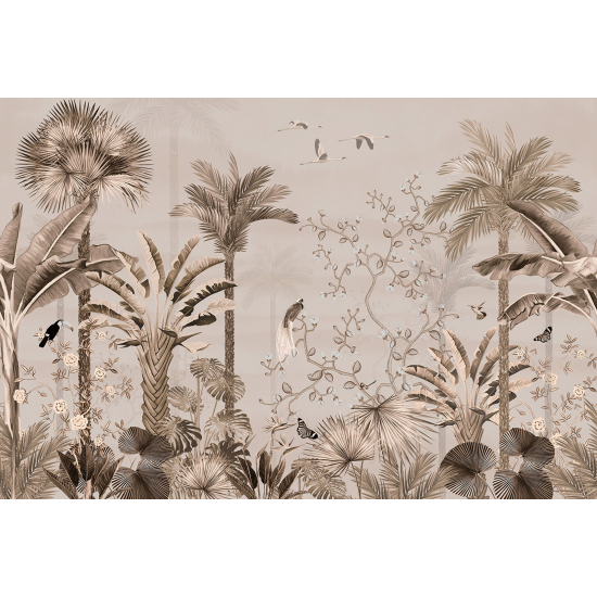 Panoramic Wallpaper - Wall Mural - Tropical Forest