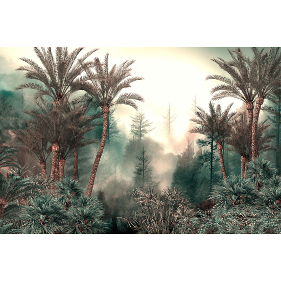 Panoramic Wallpaper - Wall Mural - Tropical Forest