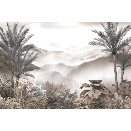 Panoramic Wallpaper - Wall Mural - Tropical Forest