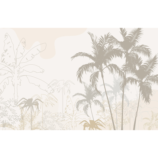 Panoramic Wallpaper - Wall Mural - Tropical Forest