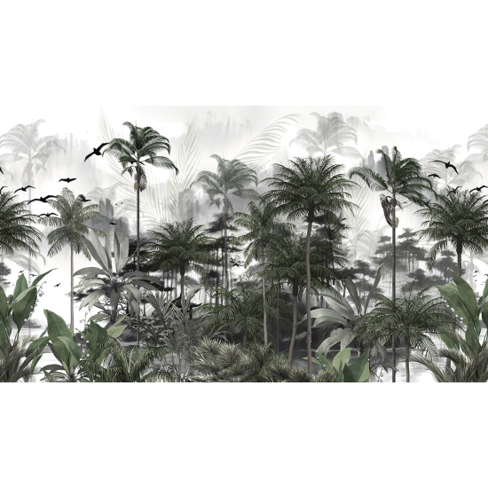 Panoramic Wallpaper - Wall Mural - Tropical Forest