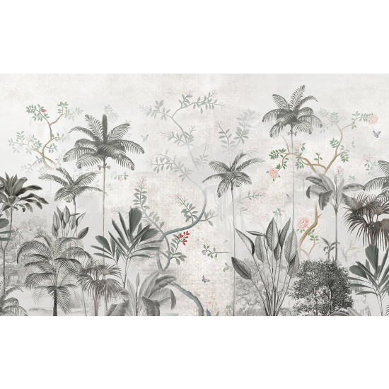 Panoramic Wallpaper - Wall Mural - Tropical Forest