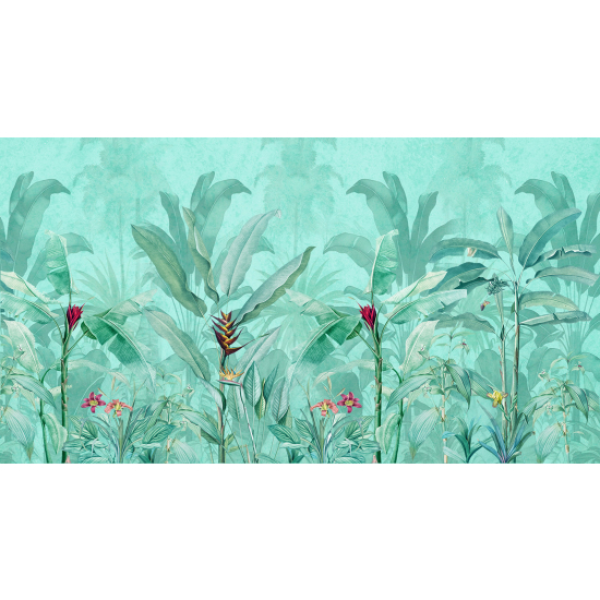 Panoramic Wallpaper - Wall Mural - Tropical Forest