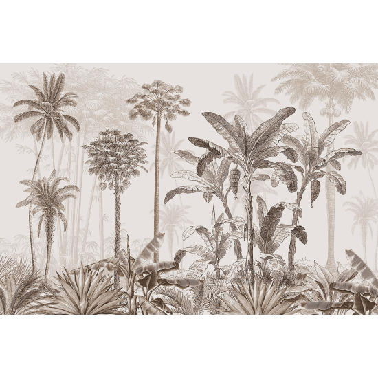 Panoramic Wallpaper - Wall Mural - Tropical Forest